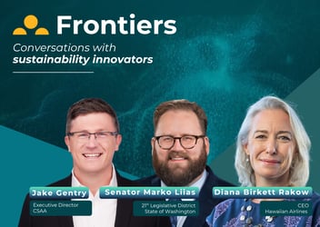 Frontiers S1E8 - Accelerating the SAF transition with Senator Liias and Diana Birkett Rakow