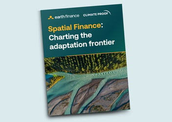 Spatial Finance: Charting the adaptation frontier